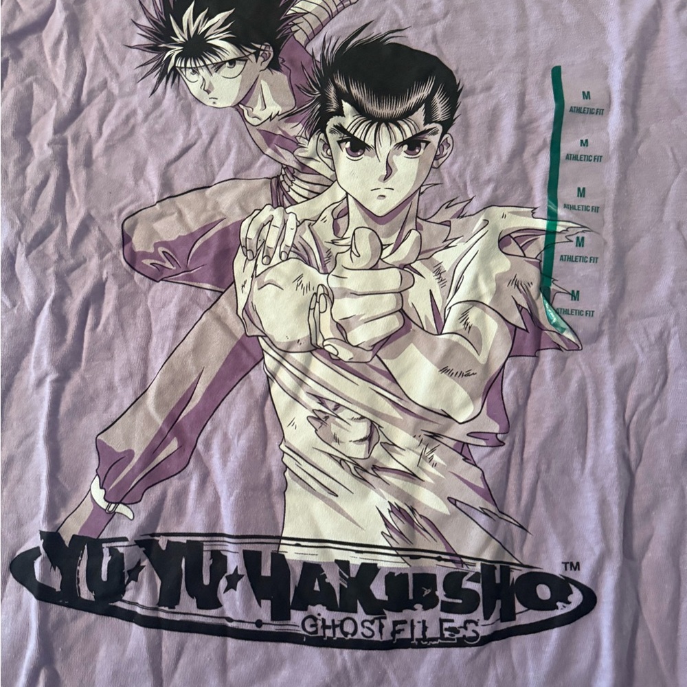 Yu Yu Hakusho Graphic Men's Shirt - Purple